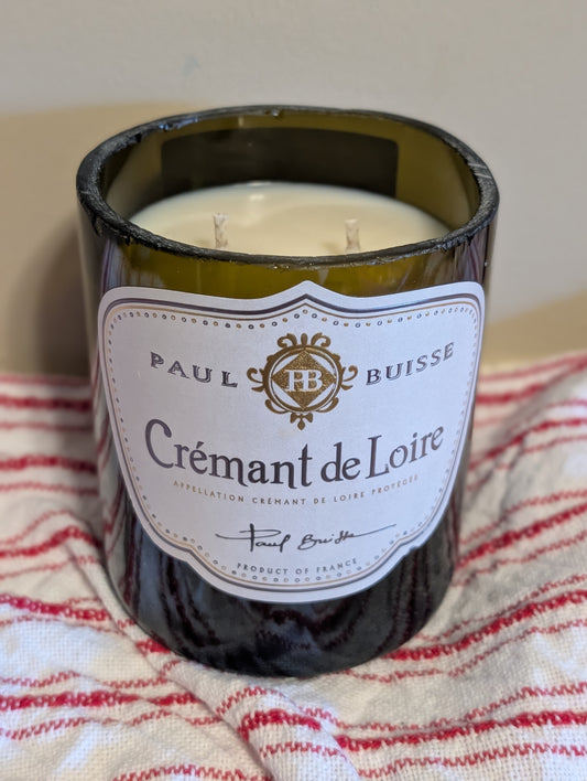 Champagne Bottle Soy Candle