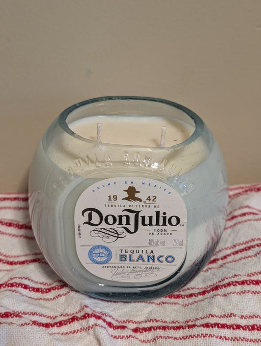 Tequila Bottle Candle