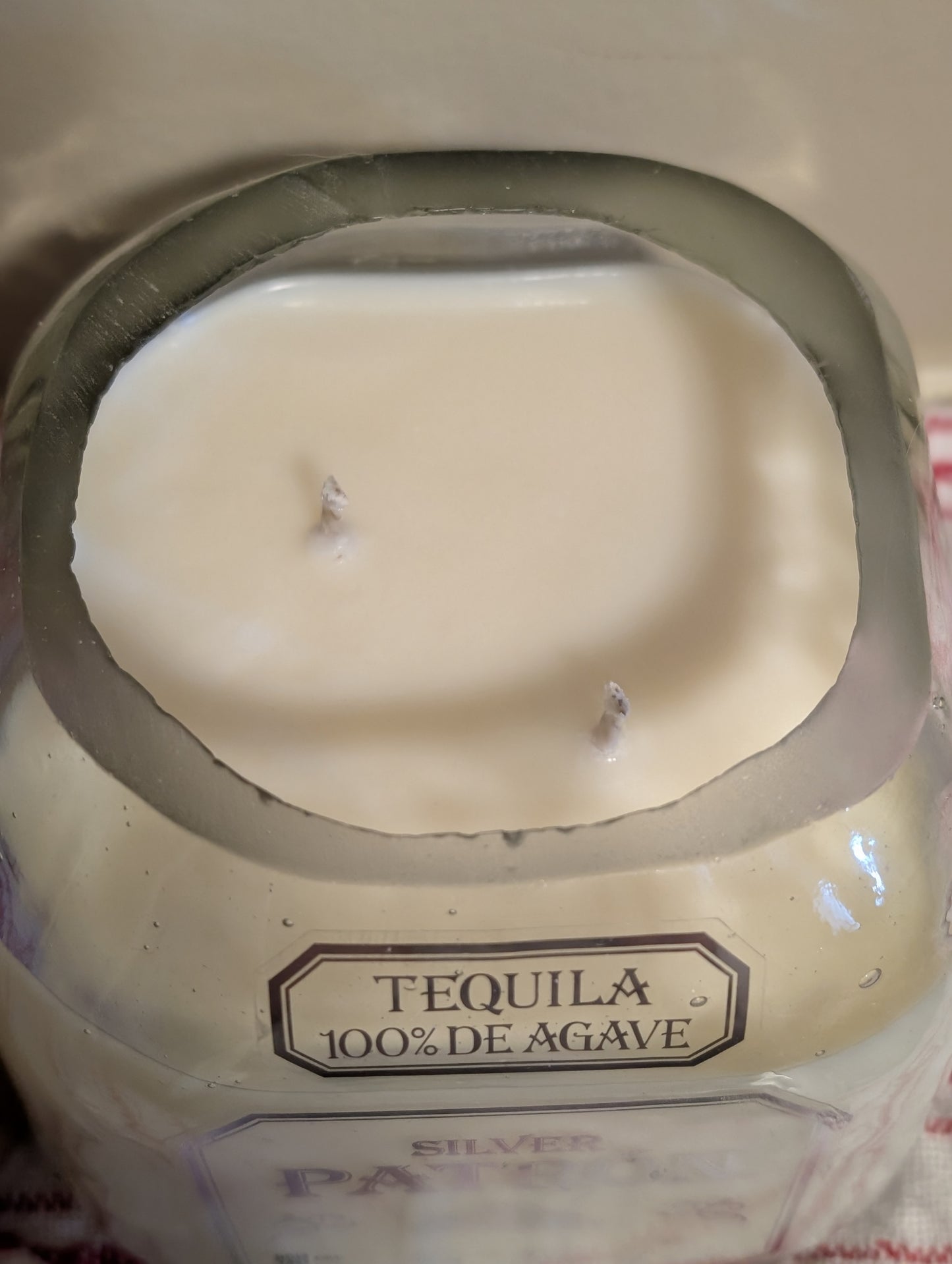 Tequila Bottle Candle